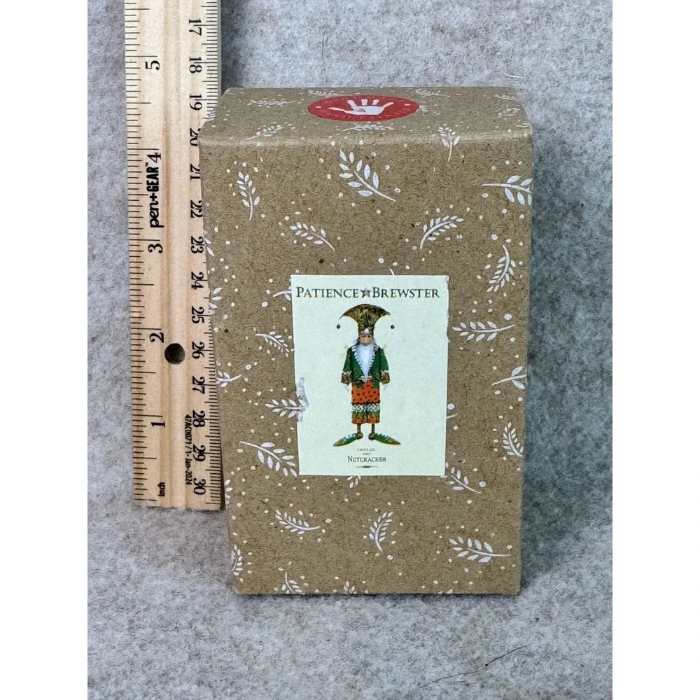 Patience Brewster Krinkles‎ Vinnie Elf Ornament Christmas Nutcracker w/Box